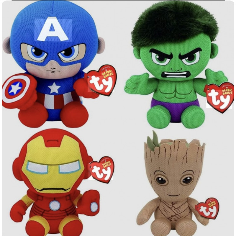 Peluches Marvel pour bébé